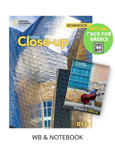 NEW CLOSE-UP B1+ WB SPECIAL PACK FOR GREECE (WB & NOTEBOOK)