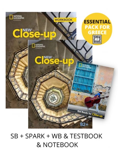 NEW CLOSE-UP B2+ ESSENTIAL PACK (SB + SPARK + WB & TESTBOOK & NOTEBOOK)