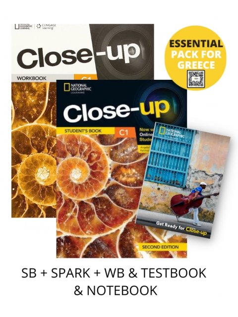 CLOSE-UP C1 ESSENTIAL PACK (SB + SPARK + WB & TESTBOOK & NOTEBOOK) 2ND ED