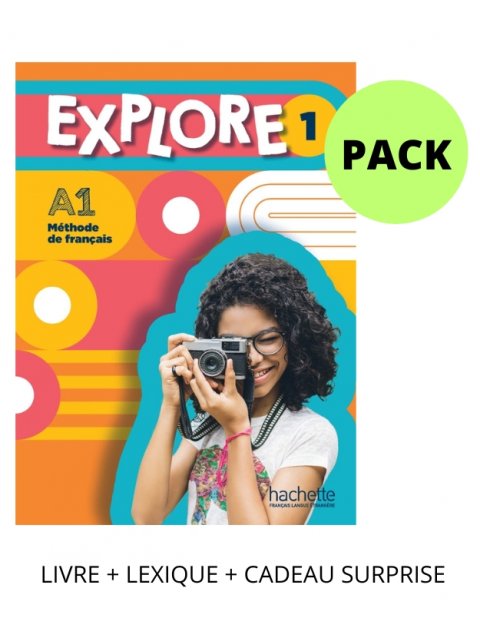 EXPLORE 1 PACK (LIVRE + LEXIQUE + CADEAU SURPRISE)