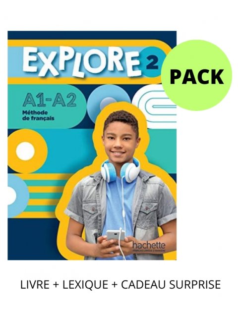EXPLORE 2 PACK (LIVRE + LEXIQUE + CADEAU SURPRISE)