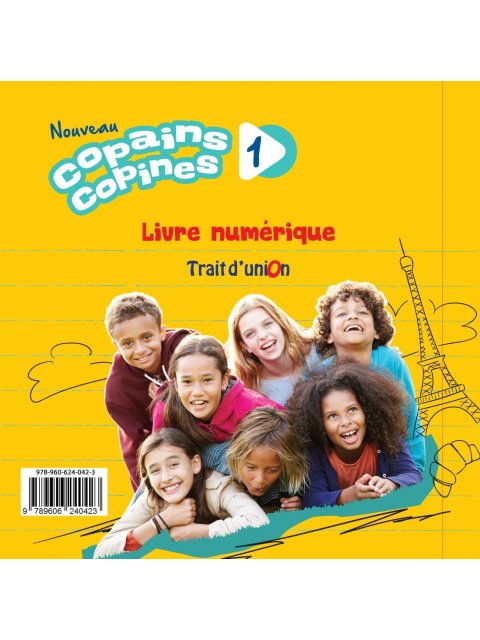 NOUVEAU COPAINS COPINES 1 MANUEL NUMERIQUE