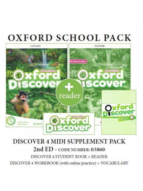 OXFORD DISCOVER 4 (2ND) MIDI SUPPLEMENT (SB+ WB (WITH ONLINE)+ VOCABULARY & GRAMMAR SUPPLEMENT + PAC