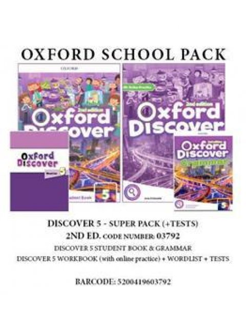OXFORD DISCOVER 5 SUPER PACK + TESTS - 03792 2ND ED