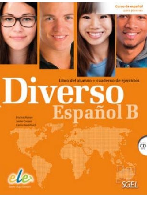 Diverso Espanol B Libro del alumno+ Cuaderno de ejercicios + CD MP3