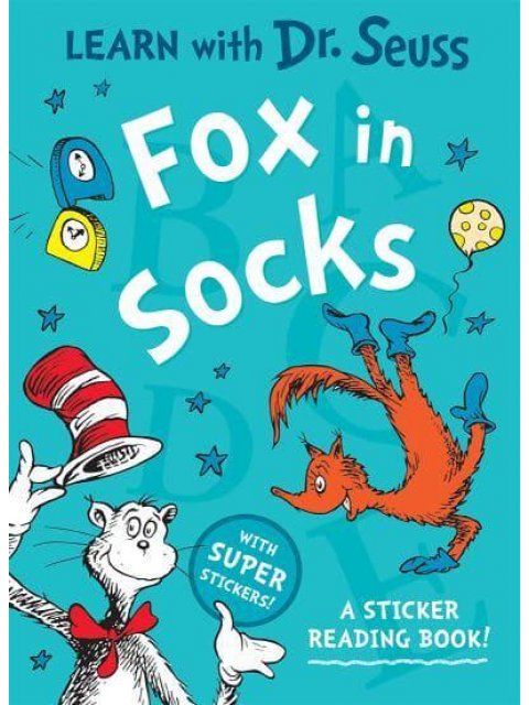 DR. SEUSS : FOX IN SOCKS (A STICKER READING BOOK) PB