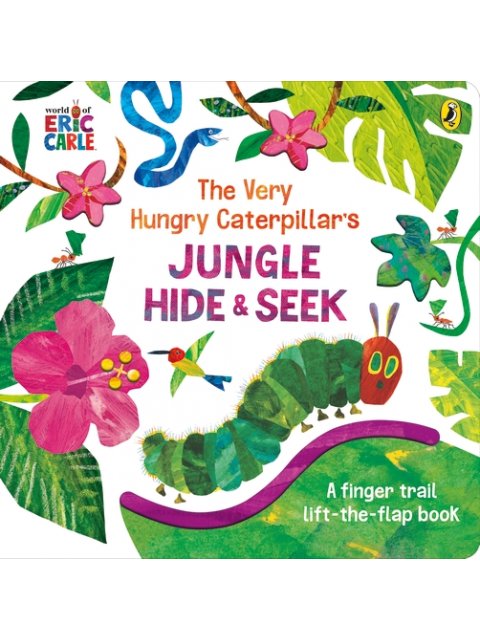 THE VERY HUNGRY CATERPILLAR'S JUNGLE HIDE AND SEEK HC BBK