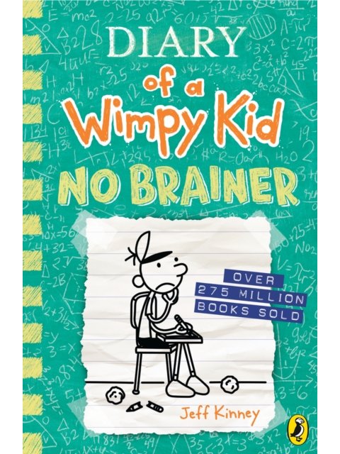 DIARY OF A WIMPY KID 18: NO BRAINER HC