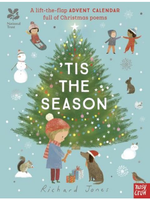 National Trust: 'Tis the Season: A Lift-the-Flap Advent Calendar Full of Christmas Poems