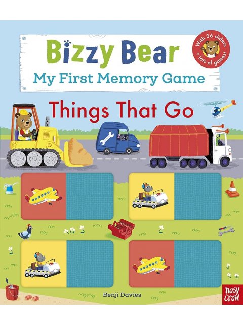 BIZZY BEAR : MY FIRST MEMORY GAME BOOK - THINGS THAT GO HC BBK