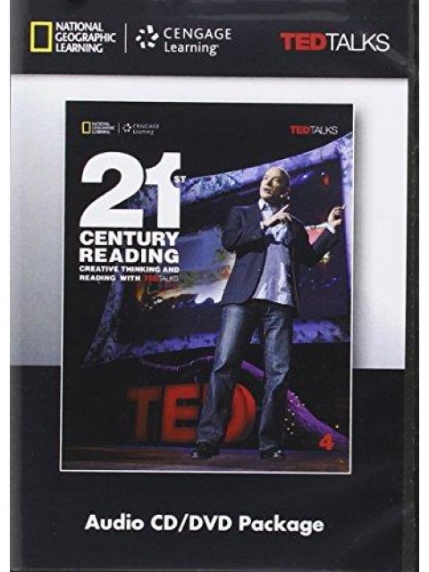 21ST CENTURY READING - TED TALKS 4 AUDIO CD AUDIO CD /DVD PACKAGE