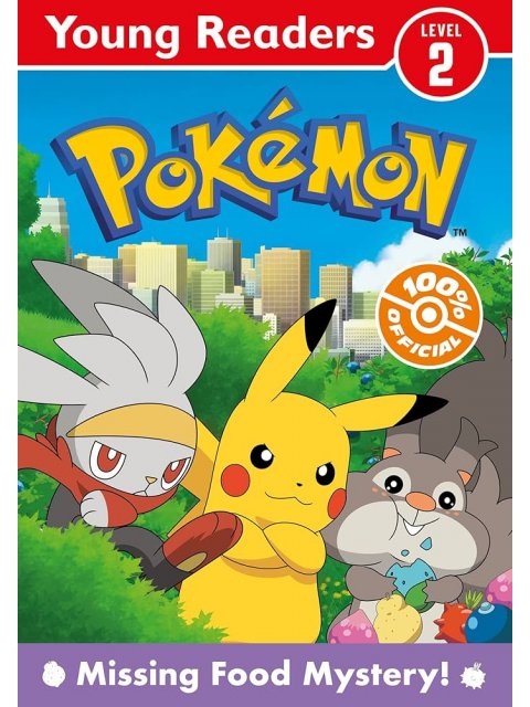 POKÉMON YOUNG READERS: MISSING FOOD MYSTERY! PB