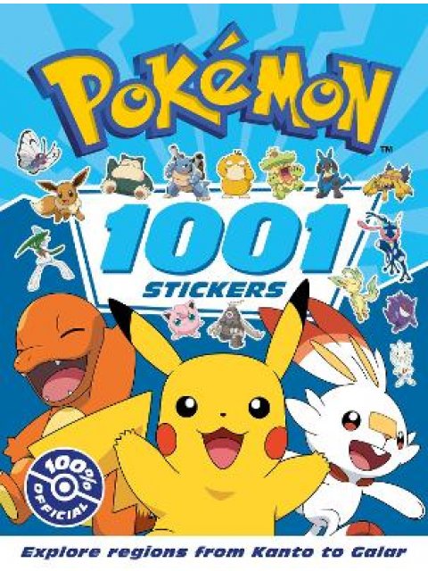POKÉMON: 1001 STICKERS PB