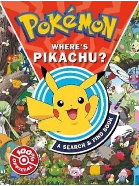 POKÉMON: WHERE’S PIKACHU? A SEARCH & FIND BOOK PB