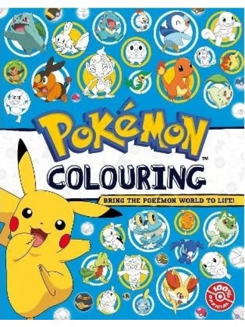 THE POKÉMON COLOURING BOOK PB