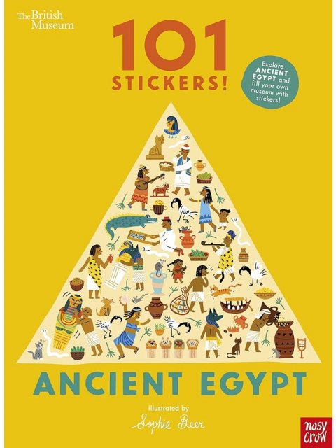 BRITISH MUSEUM : ANCIENT EGYPT - 101 STICKERS! PB