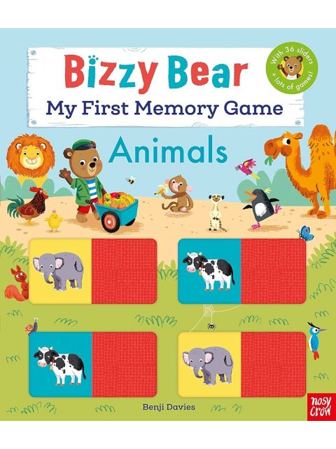 BIZZY BEAR : MY FIRST MEMORY GAME BOOK - ANIMALS HC BBK