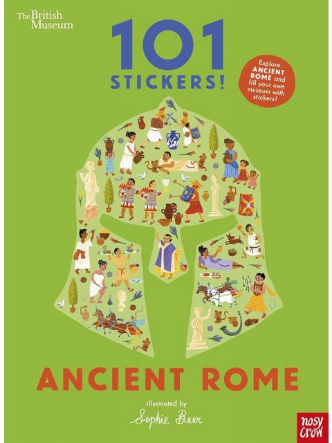 BRITISH MUSEUM : ANCIENT ROME - 101 STICKERS! PB