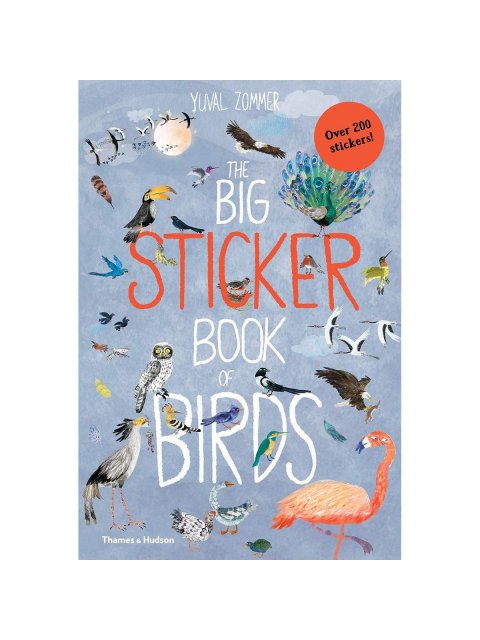 THE BIG STICKER BOOK OF BIRDS PB