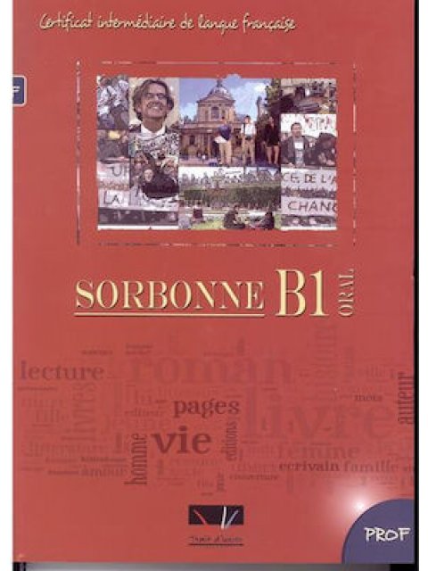 SORBONNE B1 ORAL PROFESSEUR