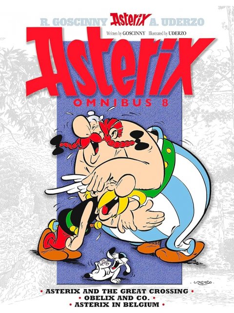 ASTERIX OMNIBUS 8 : ASTERIX AND THE GREAT CROSSING, OBELIX AND CO., ASTERIX IN BELGIUM