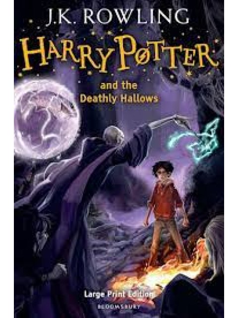 HARRY POTTER AND THE DEATHLY HALLOWS - HC LARGE PRINT EDITION