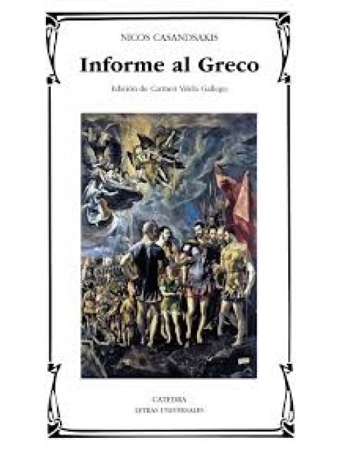INFORME AL GRECO  TAPA BLANDA