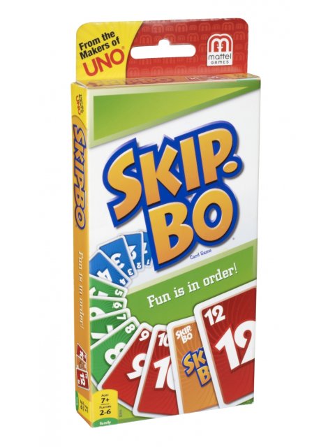MATTEL SKIP. BO CARD GAME (52370)