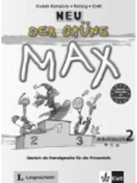 DER GRUENE MAX 2 ARBEITSBUCH (+ CD) NEU