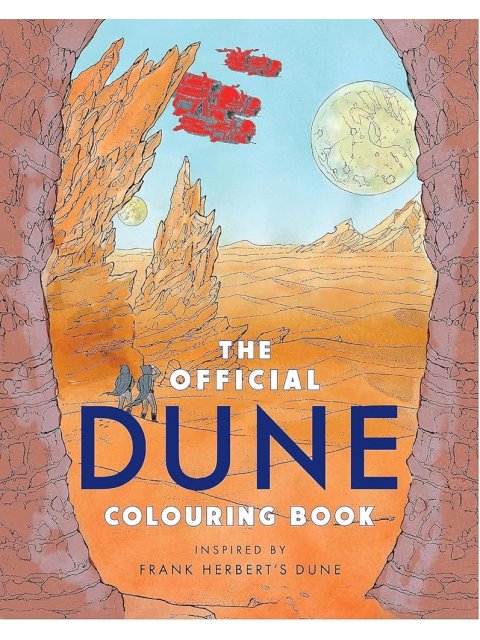 THE OFFICIAL DUNE COLOURING BOOK TPB