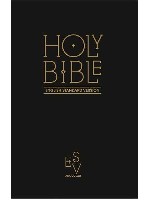 Holy Bible: English Standard Version (ESV) Anglicised Black Gift and Award edition