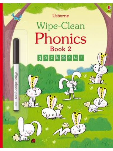WIPE-CLEAN PHONICS: BOOK 2  PB