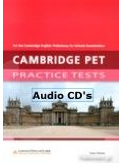 CAMBRIDGE PET PRACTICE TESTS CD CLASS