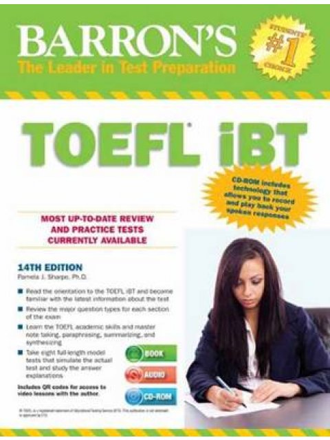 BARRON'S TOEFL IBT (+ CD + CD-ROM) 14TH ED