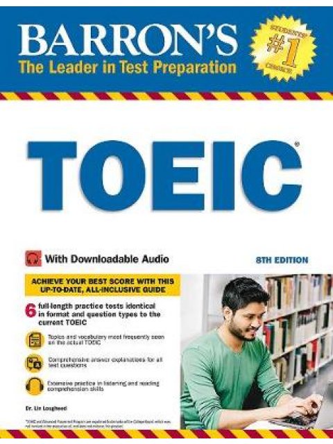 BARRON'S TOEIC (+ DOWNLOADABLE AUDIO) 8TH ED