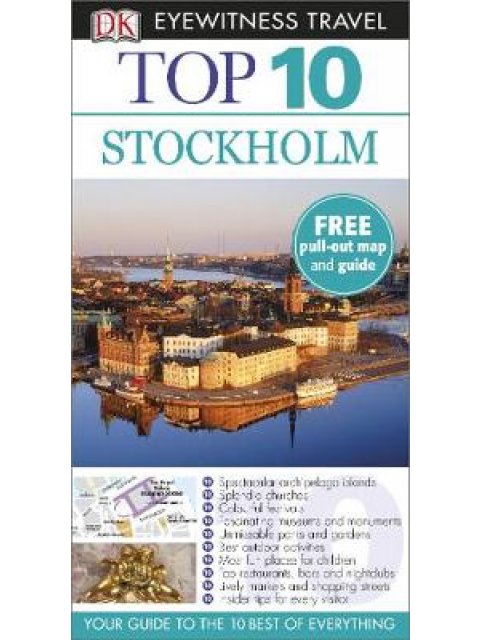 DK EYEWITNESS TOP 10 TRAVEL GUIDE : STOCKHOLM PB