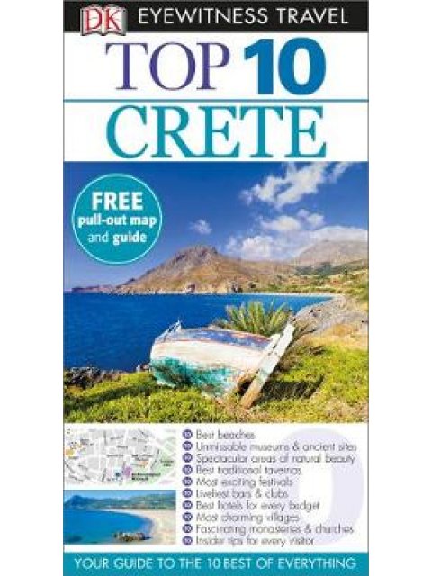 DK EYEWITNESS TOP 10 TRAVEL GUIDE : CRETE 2015 9TH ED PB