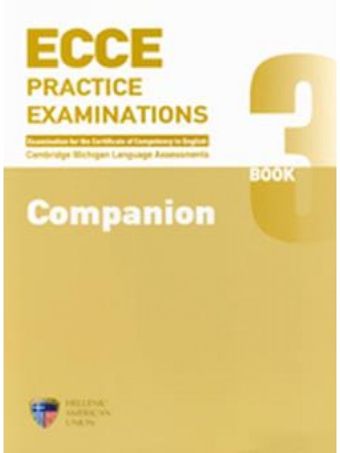 ECCE PRACTICE EXAMINATIONS 3 COMPANION 2013 N/E