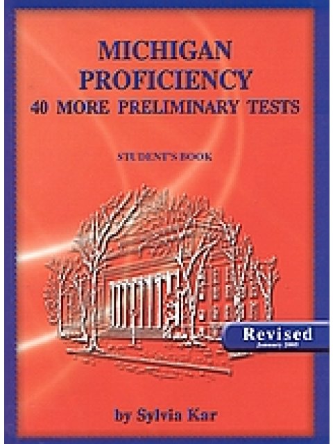 40 MORE PRELIMINARY TESTS SB