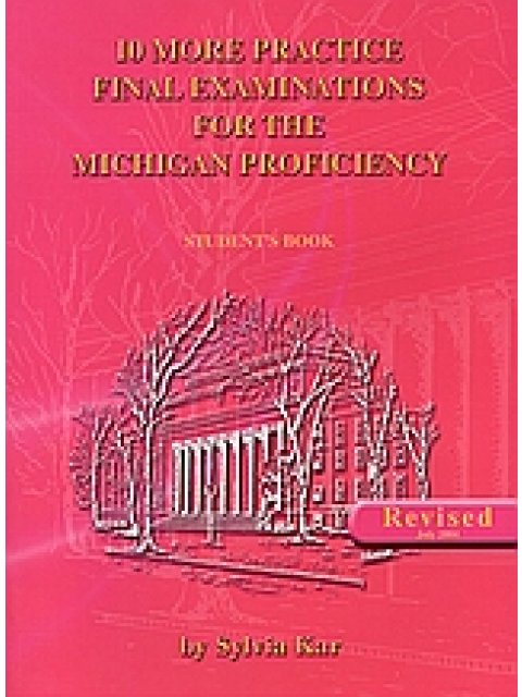 10 MORE FINAL EXAMINATIONS FOR MICHIGAN PROFICIENCY SB