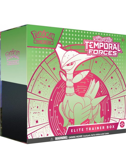 POKEMON TCG: SCARLET & VIOLET LVL 5 - TEMPORAL FORCES ELITE TRAINER BOX - POK856570