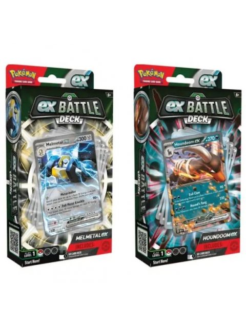 POKEMON TCG: MELMETAL/HOUNDOOM EX BATTLE DECK - POK855917