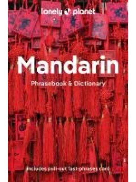 LONELY PLANET MANDARIN PHRASEBOOK & DICTIONARY 11 LANGUAGE - END DATE 31/7/2030
