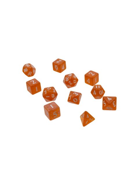ΣΕΤ 11 ΠΟΛΥΕΔΡΑ ΖΑΡΙΑ ECLIPSE - PUMPKIN ORANGE - REM15567