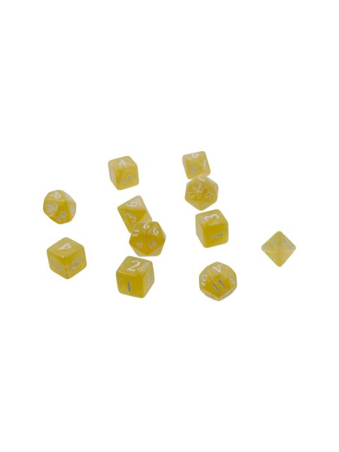 ΣΕΤ 11 ΠΟΛΥΕΔΡΑ ΖΑΡΙΑ ECLIPSE - LEMON YELLOW - REM15568