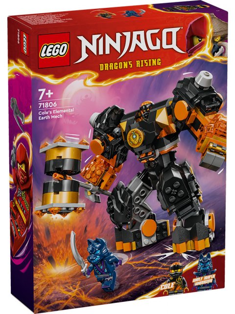 LEGO NINJAGO: COLE'S ELEMENTAL EARTH MECH