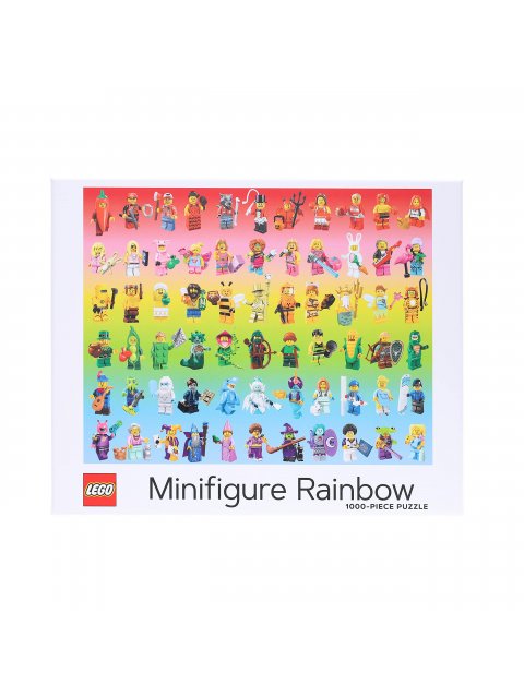 LEGO MINIFIGURE RAINBOW 1000-PIECE PUZZLE