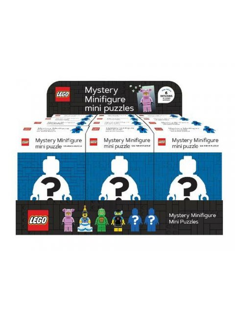 LEGO MYSTERY MINIFIGURE PUZZLES BLUE EDITION 12 COPY CDU