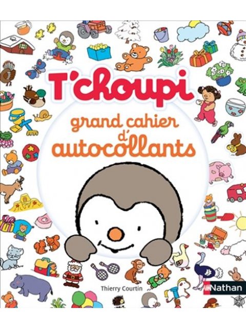 T'CHOUPI - GRAND CAHIER D'AUTOCOLLANTS POCHE