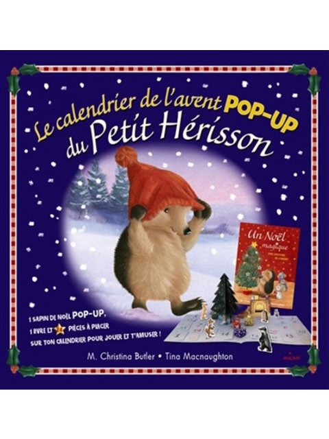 PETIT HERISSON CALENDRIER DE L'AVENT